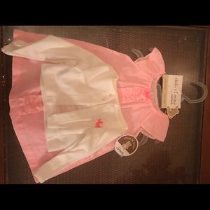 Brand new 3-6 month dress and sweater